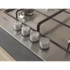 Whirlpool TGML 650 IX rozsdamentes acél beépíthető 58 cm gáz 4 főzőzóna