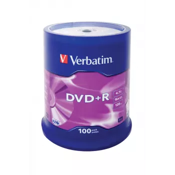 Verbatim DVD+R matt ezüst 4,7 GB 100 db