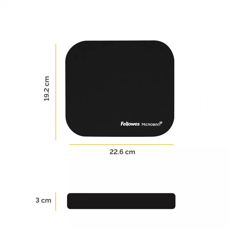 Fellowes 5933907 egérpad fekete