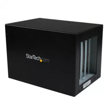 StarTech.com PCI Express - 4 foglalatos PCI bővítőrendszer, fekete, CE, FCC, RoHS, 12 V, 3 A, 0 - 55 °C, -40 - 75 °C