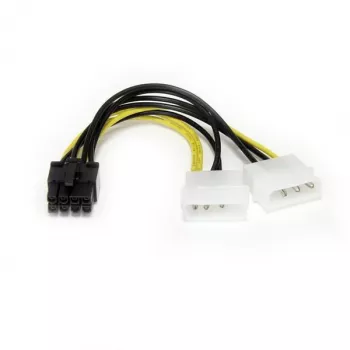 StarTech.com 15 cm LP4-8 tűs PCI Express videokártya-tápkábel adapter