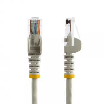 StarTech.com Cat5e patchkábel beakadásgátló RJ45 dugókkal – 3 m, szürke