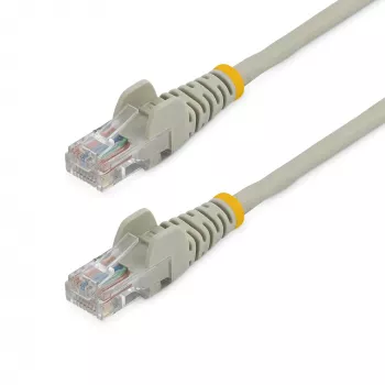 StarTech.com Cat5e Ethernet patch kábel snagless RJ45 csatlakozókkal – 7 m, szürke