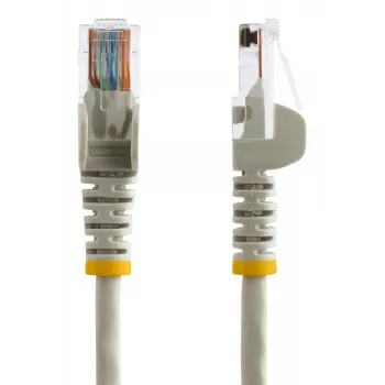 StarTech.com Cat5e Ethernet patch kábel snagless RJ45 csatlakozókkal – 7 m, szürke