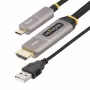 StarTech.com 15,2 m USB-C–HDMI 2.0 aktív optikai kábel (AOC), 4K 60Hz, CL3 tanúsított, egyirányú USB Type-C–HDMI adapterkábel