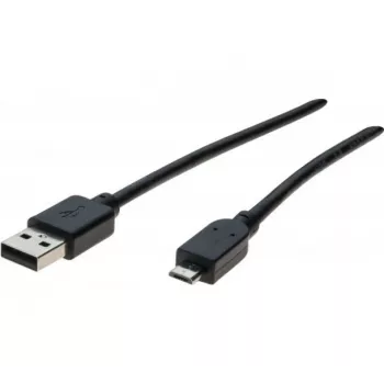 Hypertec 352453-HY USB-kábel USB 2.0 1 m USB A Micro-USB B fekete
