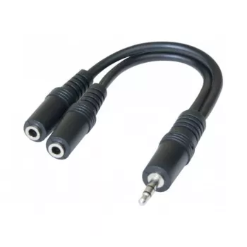 Hypertec 720129-HY audio splitter Black
