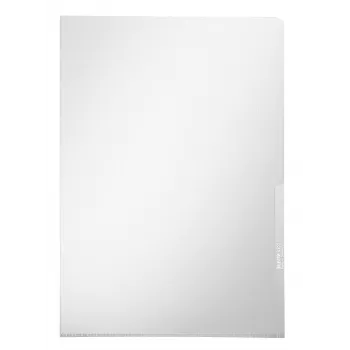 Leitz prémium mappa, A4, PVC, átlátszó, álló, 220 mm, 313 mm