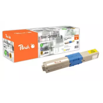 Peach 112104 toner cartridge 1 pc(s) Compatible Yellow