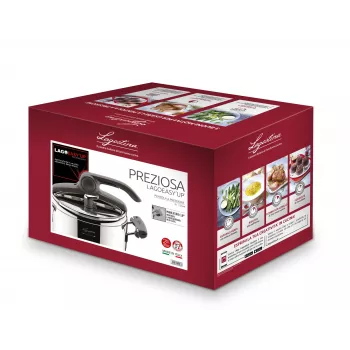 Lagostina Preziosa 012018010505 stovetop pressure cooker 5 L Stainless steel