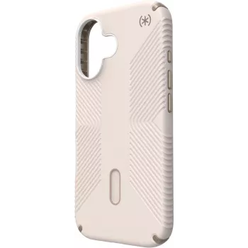 Speck Presidio2 Grip + ClickLock Apple iPhone 16 Bleached Bone - with Microban
