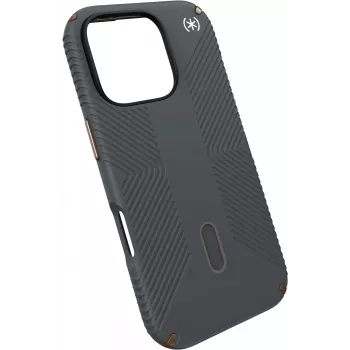 Speck Presidio2 Grip + ClickLock Apple iPhone 16 Pro Charcoal Grey - with Microban
