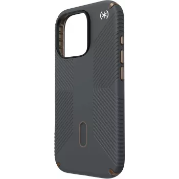 Speck Presidio2 Grip + ClickLock Apple iPhone 16 Pro Charcoal Grey - with Microban