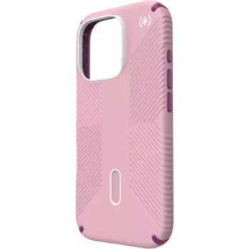 Speck Presidio2 Grip + ClickLock Apple iPhone 16 Pro Wednesday Pink - with Microban