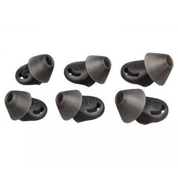 HP Poly Voyager 6200 Medium Eartips (2 Pieces), Cushion/ring set, Black