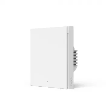 Aqara Smart H1 EU fali kapcsoló, egyszeres billentyű, nullvezetékes, WS-EUK03