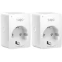 Tapo P100 V2 - okos dugó - mini - vezeték nélküli - 802.11b/g/n, Bluetooth 4.2 - 2