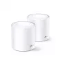 Vezeték nélküli router | TP-LINK | vezeték nélküli router | 2-es csomag | 5400 Mbit/s | Mesh | IEEE 802.11a | IEEE 802.11n | IEEE 802.11ac | IEEE 802.11ax | 2x10/100/1000M | DECOX60(2-PACK)