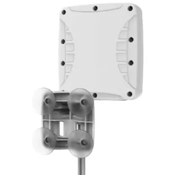 Poynting Antennas 5G/LTE árboctartó/fali/ablak A-XPOL-0001-V2-21 SMA (M) 3dBi 2x2 MIMO keresztpolarizált körsugárzó SMA - dugó 2 x 5 m