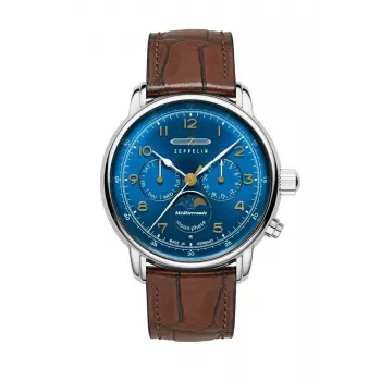 Watch Zeppelin Mediterranee 96363 42mm Black
