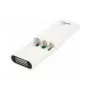 ALLNET Powerbank 18650 3,7V 3 darabos csomag “fehér” ALL-PB104 - akkumulátor - Micro (AAA)