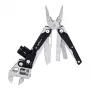 Nextool NE20362A állítható csavarkulcs multitool — alumínium ház, 11 szerszám, kinyitva 207 mm, összecsukva 153 mm, 313 g