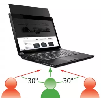 Mobilis adatvédelmi szűrő notebookhoz - 39,6 cm széles képernyő (15,6 széles képernyő)