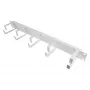 GC N0156 - 48,30cm (19 inch) kábelkezelő panel, 5 tartó, 1 HE, fehér (GC-N0156)