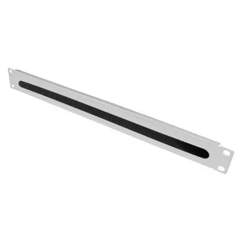 GC N0157 - 48,30cm (19 inch) kefés kábelvezető, 1 HE, fehér (GC-N0157)