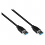 Good Connections 2831-AA005S - 0,5 m - USB A - USB A - USB 3.2 Gen 2 (3.1 Gen 2) - 10000 Mbit/s - fekete