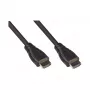 Good Connections összekötő kábel HDMI 2.0b 4K UHD a60Hz 18 Gbit/s aranyozott érintkezők fekete - digitális/megjelenítő/videó