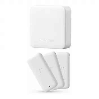 Switchbot Smart Bundle 3-Pack Thermo-Hygrometer & Hub Mini (W3400010-BUNDLE-HUB-MINI)