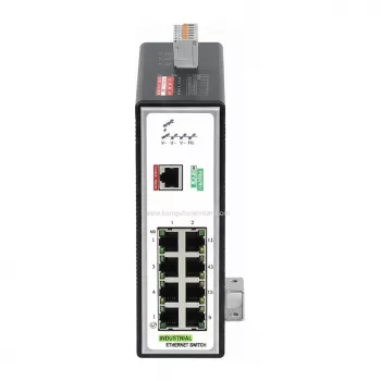 WAGO ipari menedzselt switch 8 port 100Base-TX PROFINET fekete 852-602 - switch - 0,1 Gbit/s