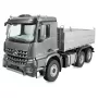 Amewi Mercedes Arocs billenős teherautó távirányítós 6x6 1:14 RTR antracit, méretarány 1:14, 6x6 hajtás
