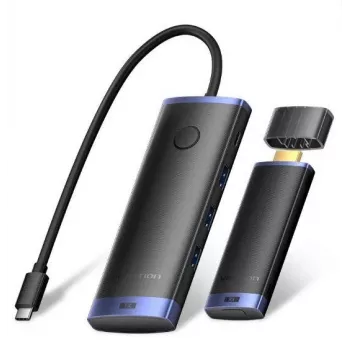 Vezeték nélküli HDMI-adó dokkolóval 6W1 Vention USB-C