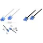 Logilink CQ3113U Ethernet patchkábel fekete