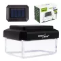 GreenBlue Solar LED kerti oszlopos lámpa, 60x40mm, boríték alakú lámpaernyő, 3200K, GB125 WW
