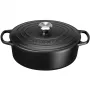 Le Creuset Signature ovális serpenyős lábas 29 cm fekete