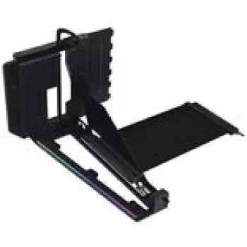 Lian Li VG4-5-V4 függőleges GPU-tartó készlet PCIe 5.0 riser kábellel, fekete