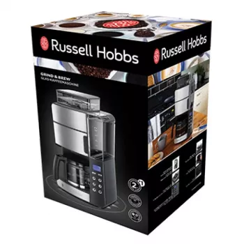 Russell Hobbs Grind & Brew kávéfőző ezüst 25610-56 2561056 (25610-56)