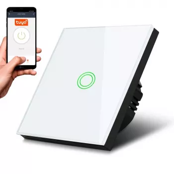 MACLEAN MCE715W intelligens Wi‑Fi érintéses világításkapcsoló — érintésvezérlés, Wi‑Fi-kapcsolat