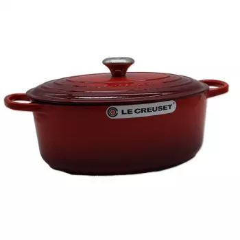 Le Creuset Signature ovális serpenyő 31cm cseresznyepiros (21178310602430)