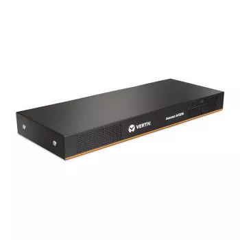 Vertiv Avocent AutoView AV3216 16-portos KVM-kapcsoló, 2 helyi felhasználó, 1 IP-felhasználó