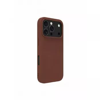 dbramante 1928 Roskilde MS – bőrtok iPhone 17 Pro Max-hoz, MagSafe-kompatibilis (sötétbarna)