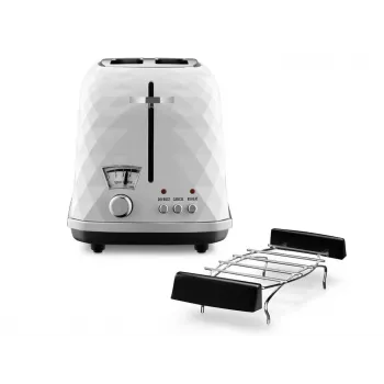 De’Longhi CTJ 2103.W kenyérpirító 2 szeletes 900 W fekete, fehér