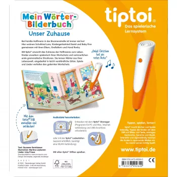 tiptoi Mein Wörter-Bilderbuch: Unser Zuhause, tanulókönyv