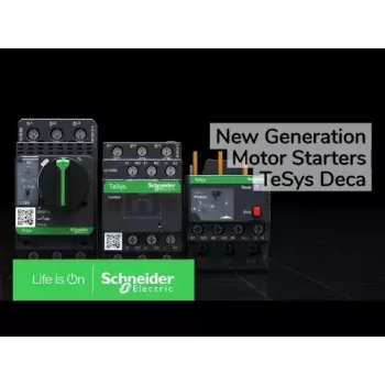 Contactor Schneider Electric LC1D, 3-pole, rated insulation voltage 600 V, Uimp 6 kV, 45×92×85 mm