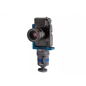 Tripod Head Novoflex CB3 II Black Blue Metal 1/4 3/8 inch Ball