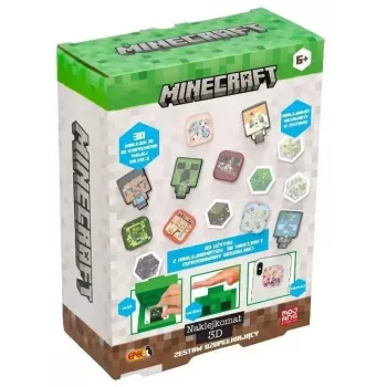 Epee Naklejkomat 3D Minecraft refill set by Epee — compatible refill pack