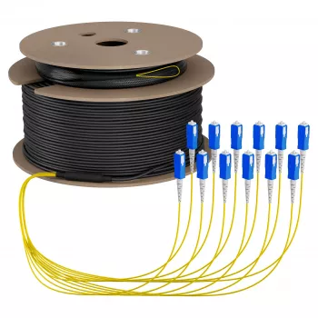 EFB Trunk kábel U-DQ(ZN)BH OS2 12E (1x12) SC-SC 150m Dca LSZH G657A1